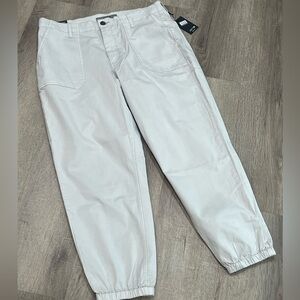 NWT Joes Jeans 31W Utility Jogger Gray Pants Sinch Ankle Pants Summer Spring